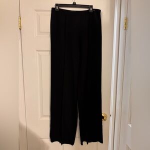 Giorgio Armani Black Wide Leg Pants